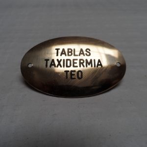 Chapas al ácido grabadas